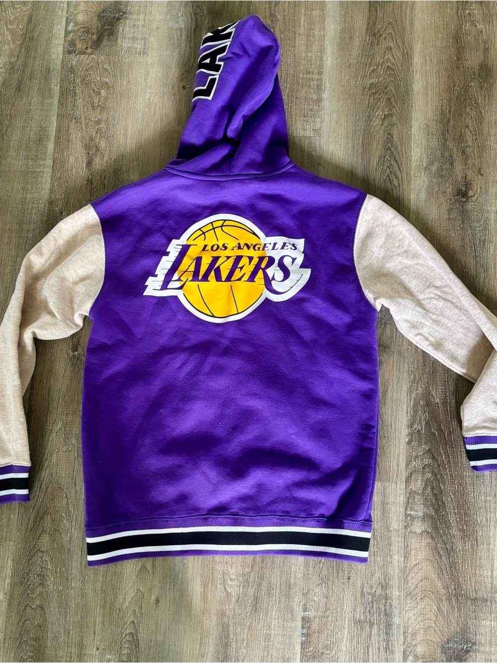 NBA Ultra Game Purple Hooded Jacket - Team Graphic